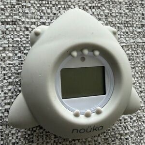 Nouka Silicone Baby Bath Thermometer - Light Gray